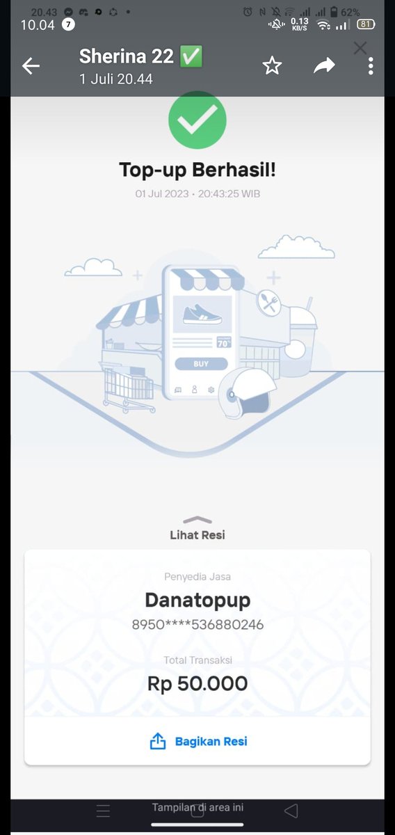 Xingstarshop's tweet image. Makasih kakak udah pake jasa aku 🙏🏻☺️ #wechatscan