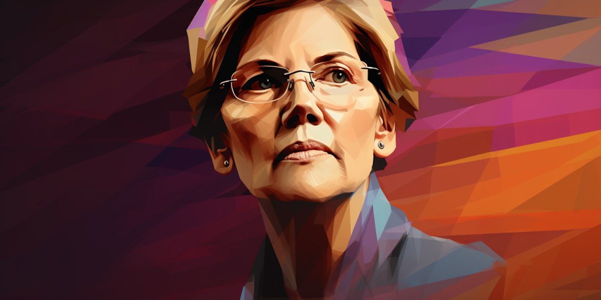 QuorumCall's tweet image. To be fair to #Midjourney, it did create some solid work for @SenWarren #TeamWarren