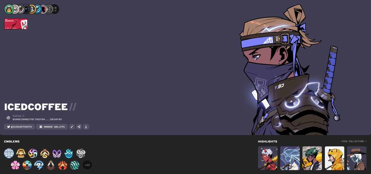 Gm. Checked my collectors profile this morning. NGL it gave me a feeling of happiness, nostalgia and hope. We've come this far. We've been here before. No way this is the end. Let's do this.   

ONE GARDEN ⛩️