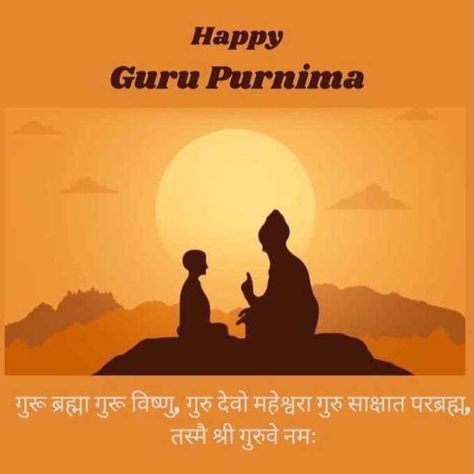 khushi9599's tweet photo. On the auspicious day of Guru Purnima, let us make an oath for our life to follow the steps of our Guru. 🙏🏻😊✨

#gurupurnima #respect #teachers #parents #love #grow #follow #rule #steps #day https://t.co/AL9VVuXaUh
