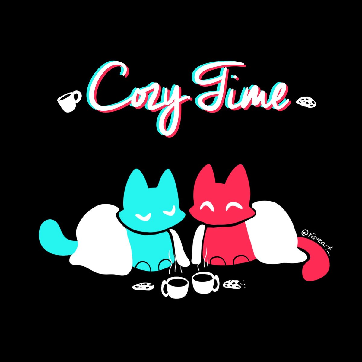 Feyzart_'s tweet photo. Cozy Time! This is your reminder to take some time for YOU! Grab a book, watch a movie, eat some tasty desserts or do anything that you can unwind to! 

#artist #art #cartoons #foryou #fyp #shorts #selfcare #selflove #catsoftwitter #cozy #cozyvibes #cozycat #cozyliving https://t.co/ik6RNLIFdr