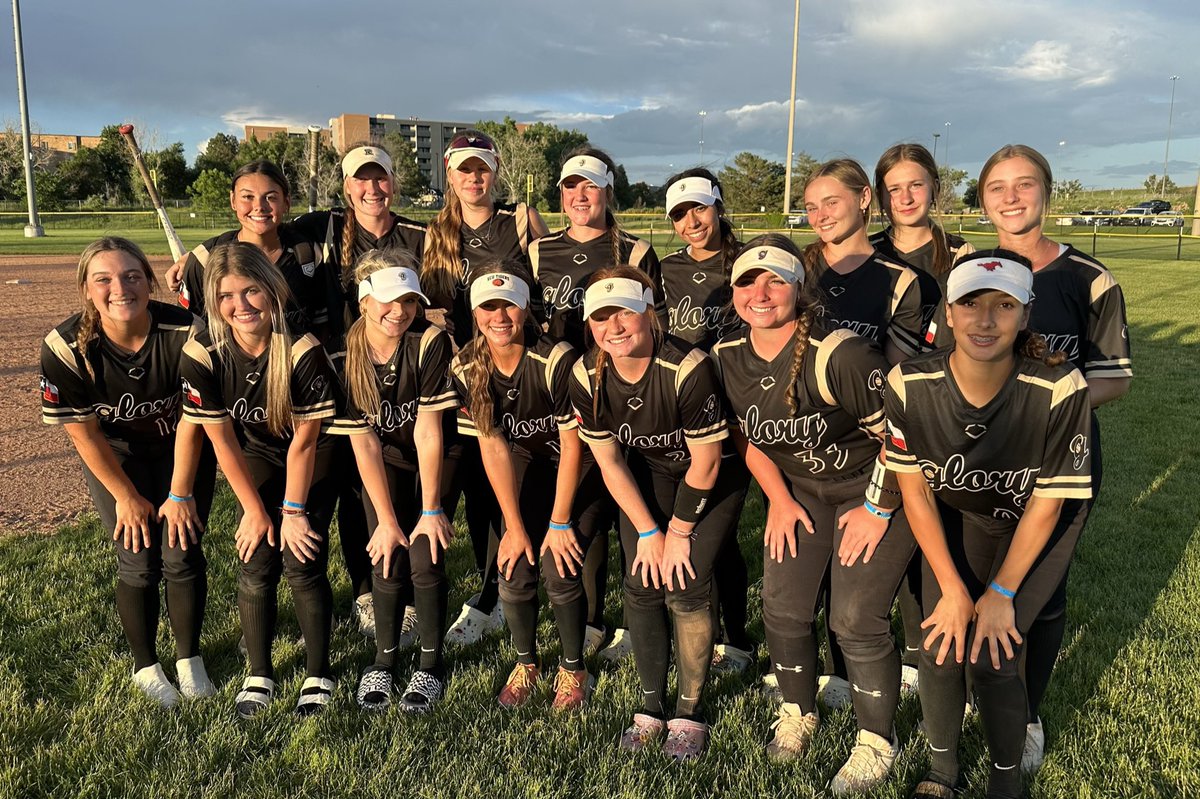 glorynation16u's tweet photo. After final 16 at the Tulsa Elite Invite, top 5 at TX Glory Shootout and top 10 at Top Club National Championship these ladies went 9 games at the @COSparkFire Sup Power Pool and missed the champ bracket in last inning of our 9th game.  Team .404AVG, .477 OBP, 93H, 23HR and 86R. https://t.co/ZpbsnNBo7i