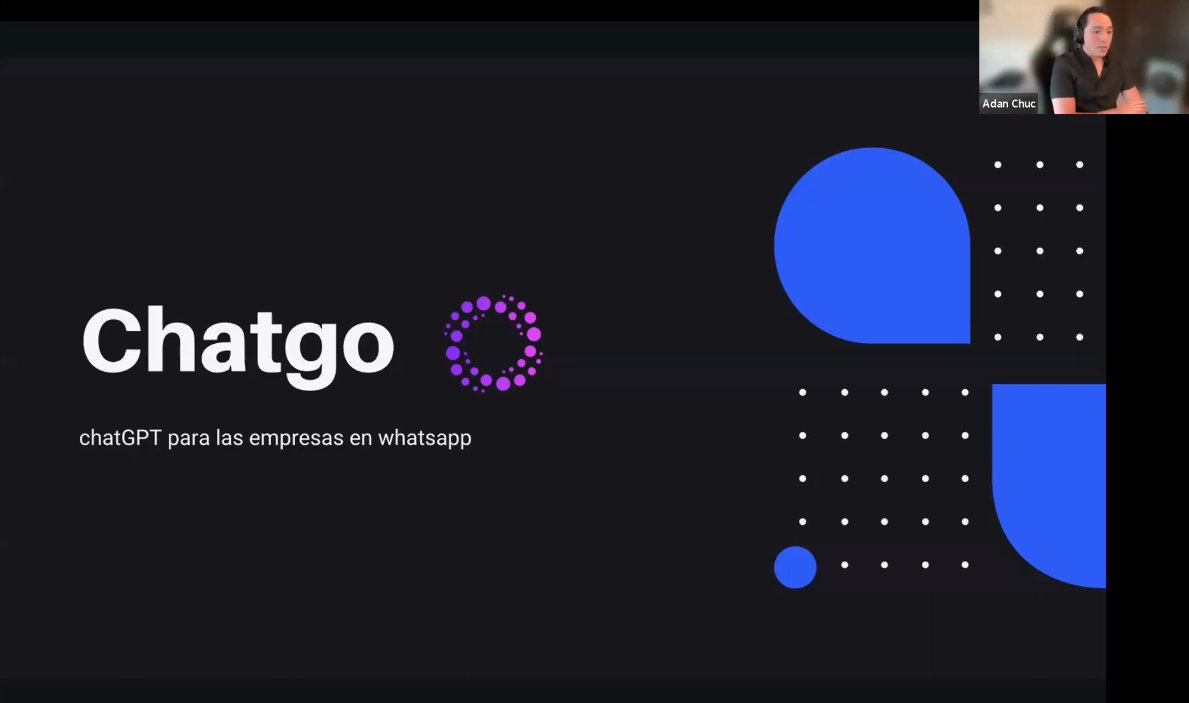 Adanchuc's tweet photo. Tenemos que corregir bugs y solucionar pendientes 🥲 pero estas semanas motivan a seguir sembrando!!

Mostramos @chatgoai en una aceleradora de gobierno, una universidad (conseguir voluntarios) y a inversionistas, seguro algo bueno sale de ahí

la neta hay que seguir chingandole https://t.co/qjh5abvFL5