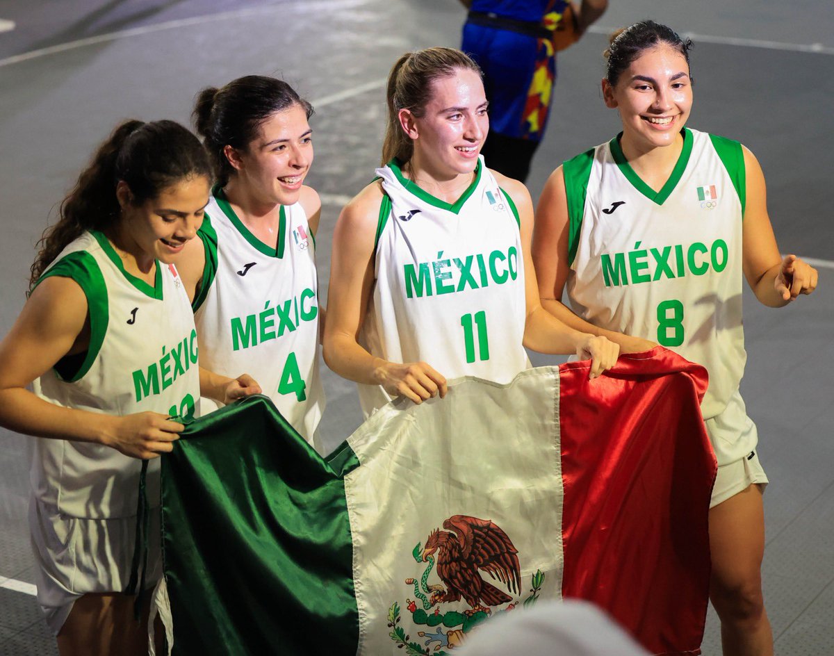 #México CAMPEÓN DEL 3X3 FEMENIL 🏀🏅

Las mexicanas se imponen ante #PuertoRico para ganar la medalla de oro. 🥇🇲🇽⛹️‍♀️

📸 #SanSalvador2023