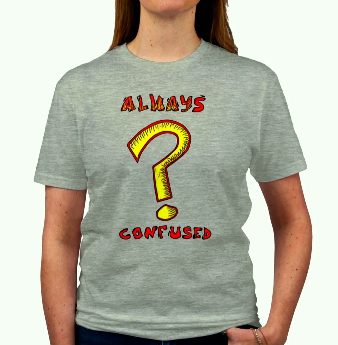 ArtConfusing's tweet image. ❓AlWaYs CoNfUsEd ClOtHiNg❓
Follow #Always #Confused #Clothing On Ig &amp;amp; FB!  #Embrace #Confusion #Clothingbrand #Streetwear #fyp #foryou #nyc #artist #Original #designs #art #tee #tshirts #tshirt #forsale #retweet #shop #share #style #fashion #swag #fashionstyle #SmallBusiness