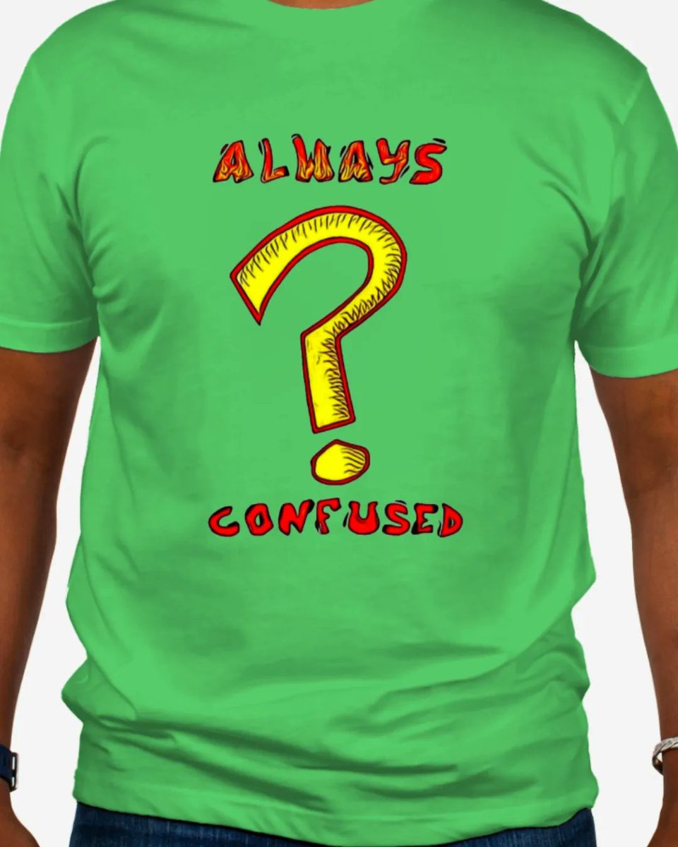 ArtConfusing's tweet image. ❓AlWaYs CoNfUsEd ClOtHiNg❓
Follow #Always #Confused #Clothing On Ig &amp;amp; FB!  #Embrace #Confusion #Clothingbrand #Streetwear #fyp #foryou #nyc #artist #Original #designs #art #tee #tshirts #tshirt #forsale #retweet #shop #share #style #fashion #swag #fashionstyle #SmallBusiness