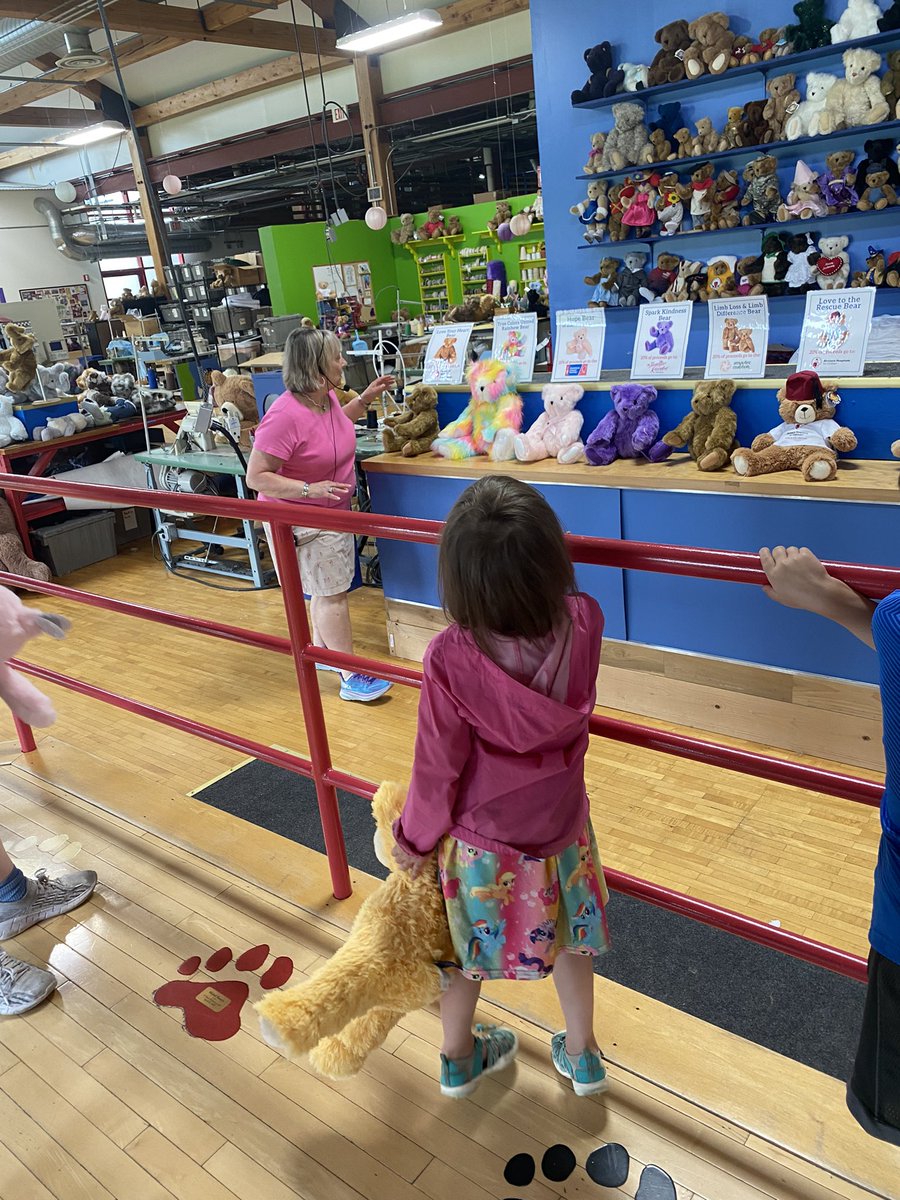 A great day at <a href="/VTTeddyBear/">Vermont Teddy Bear</a> who give every 4 year old Vermonter their own friend! A good distraction from SCOTUS horribleness