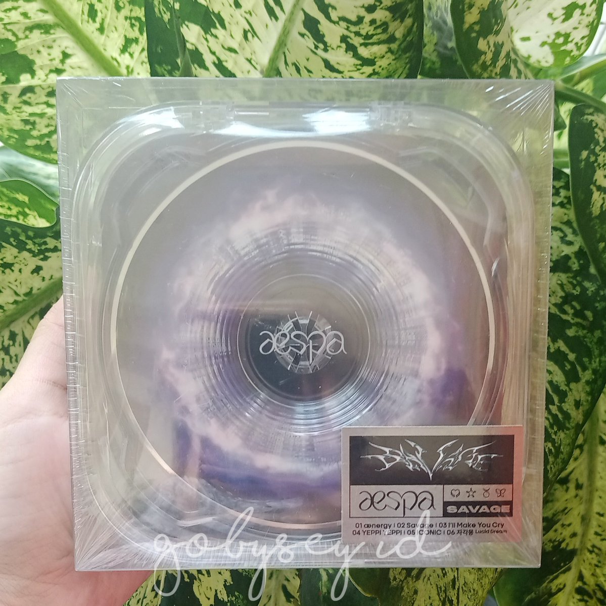 GobySEY_id's tweet photo. 💜 WTS - want to sale
ALBUM AESPA Savage P.O.S Case Ver Sealed 💜

💰 IDR 215.000

📍dom Malang, Jatim
✓ready ina
✓include packing + admin
✓good condition
✓via shopee🍊

Link 🛒 https://t.co/2YZikxykju
tg. aab aespa winter karina gisele ningning new https://t.co/mkeBy6BIBx