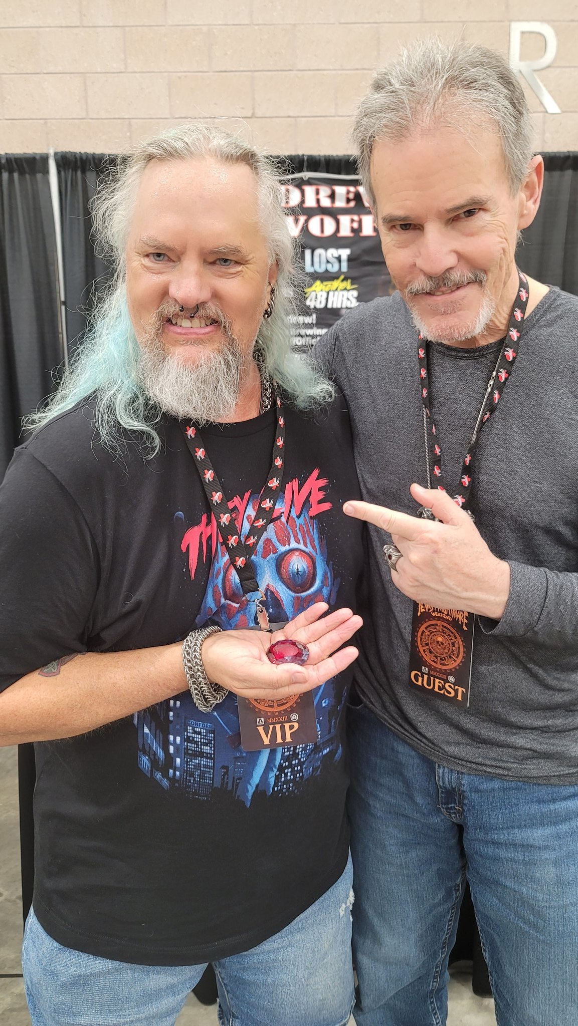  Happy Birthday Andrew Divoff!
He may be sinister on screen,  but such a gentleman in pertain! 