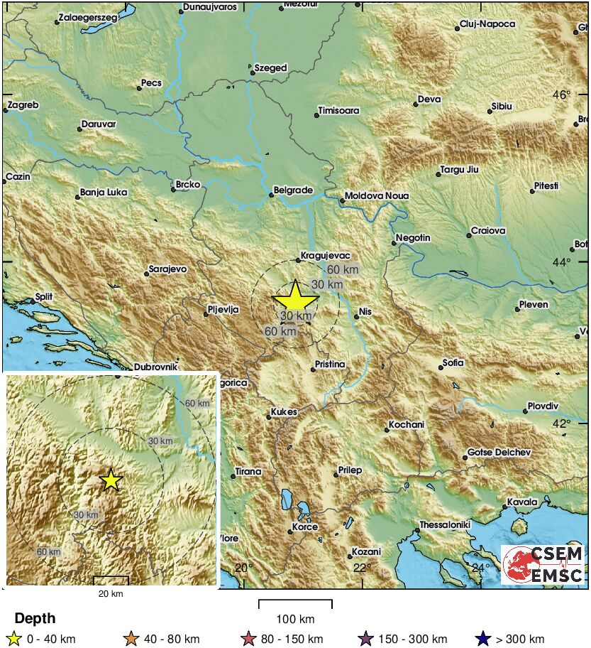 LastQuake's tweet image. 🔔#Earthquake (#земљотрес) M3.2 occurred 19 km SW of #Trstenik (#Serbia) 9 min ago (local time 05:29:45). More info at:
📱emsc-csem.org/lastquake/how_…
🌐m.emsc.eu/?id=1523734
🖥emsc-csem.org/Earthquake_inf…