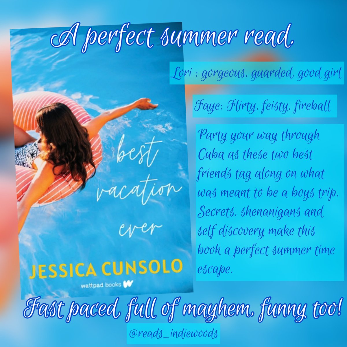 No time for a vacation? Put this on your summer reading list and live vicariously. #SummerReading #BookRecommendations #Reading #summerbooks