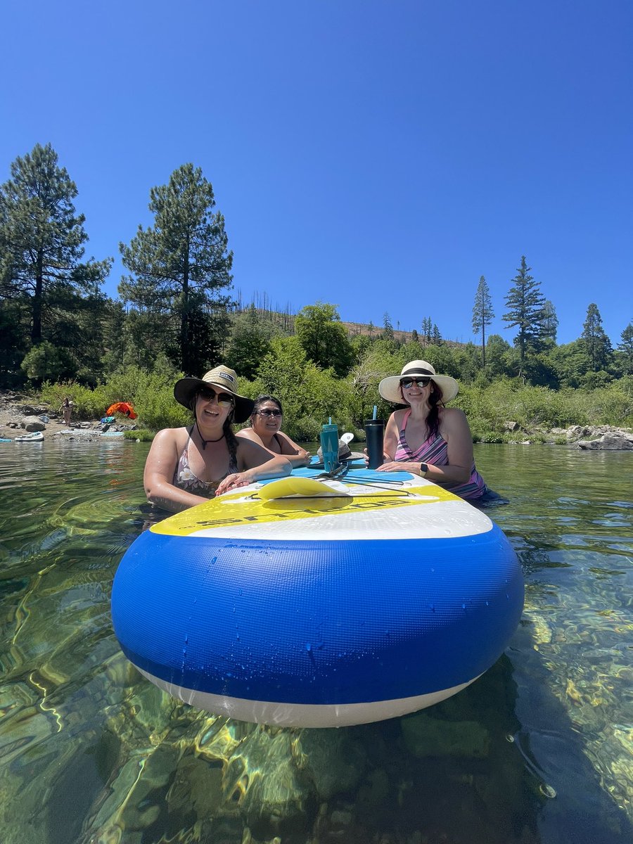 We spent the day at the river today.