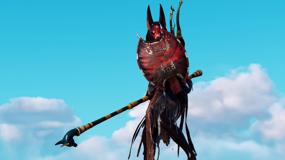 COSMICVISIONSVP's tweet photo. • Ammit &amp; Anubis • 

🎮  #assasainscreedorigins 
🎬  @Ubisoft
#ACWeapons #Creedscholars #TOWCBWeeklyCapture #CodexMonthly https://t.co/zLKyoFqfun