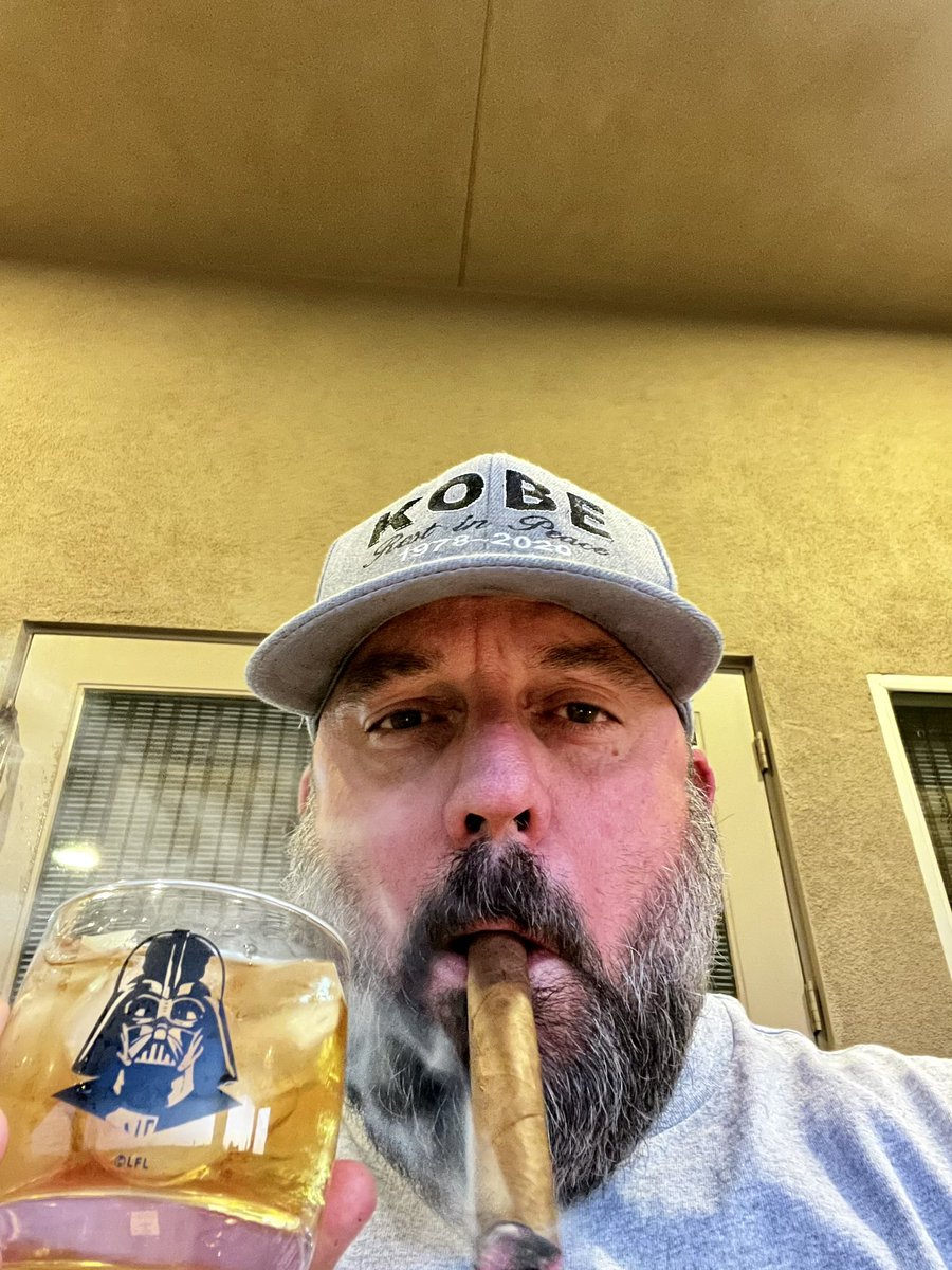 MrJaySong's tweet photo. The Force is Strong Today!! #homelife It's a cigar &amp; whiskey kind of summer evening! https://t.co/KXncWS0Ahp