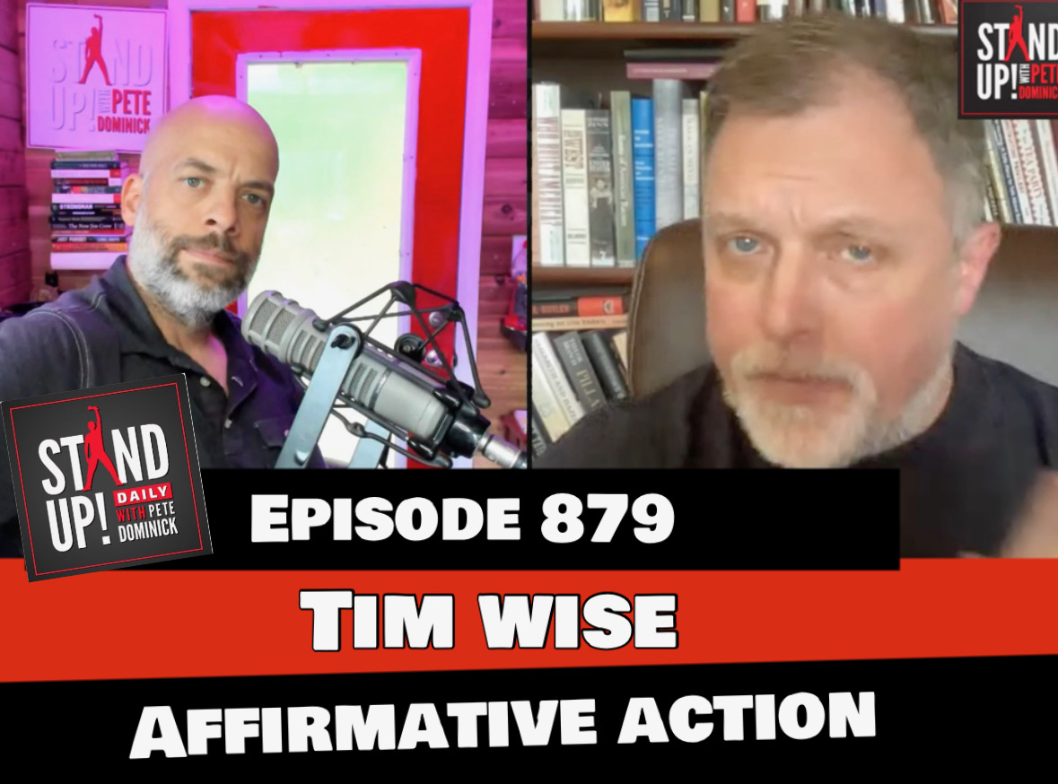 PeteDominick's tweet photo. Good Morning! on today's @StandUpWithPete I've got the great @timjacobwise on #AffirmativeActionIsGone https://t.co/Pp9cNGVT0B https://t.co/epeT6xyFQB