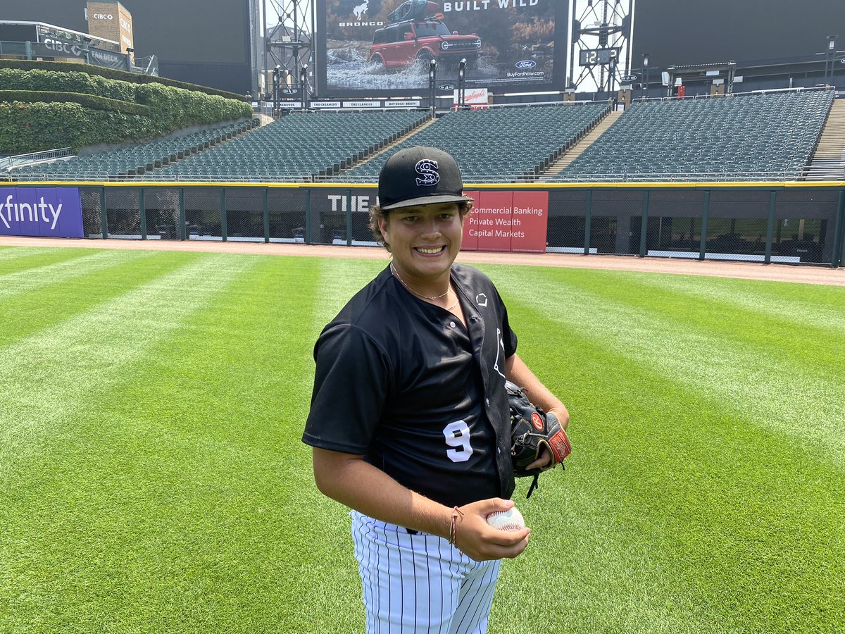 All-Area Selection…
Congrats to White Sox Elite 2024 <a href="/Rosie081769/">Matthew</a> Matt Rosado,Sycamore HS. Matt picked up the W in four outstanding innings of relief against Effingham in the Class 3A 3rd place game. He was 5-1 in 11 appearances w/a 0.39 ERA &amp; 48 strikeouts. Matt also hit .383