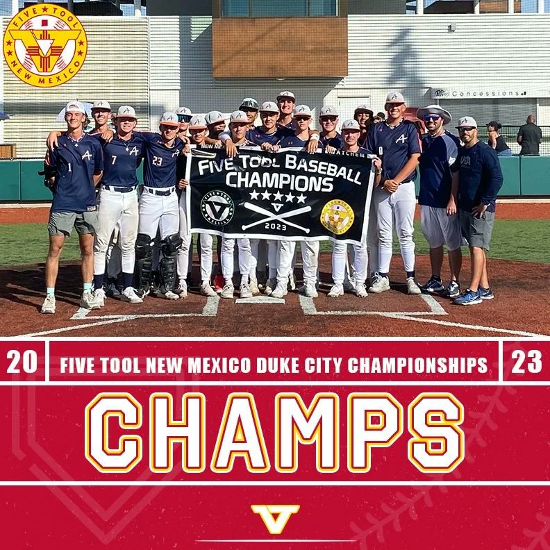 BobbyBunch9's tweet photo. 2025's and 2023's are your 5 Tool Duke City Champs!! Great job fellas! The guys left it all on the field! 6-0!! Heck of a weekend! βΎοΈπ₯
#ABABASEBALL
Shout out to all the ABA Coaches going to the games and helping the teams and players! π https://t.co/XSylj2CAtY