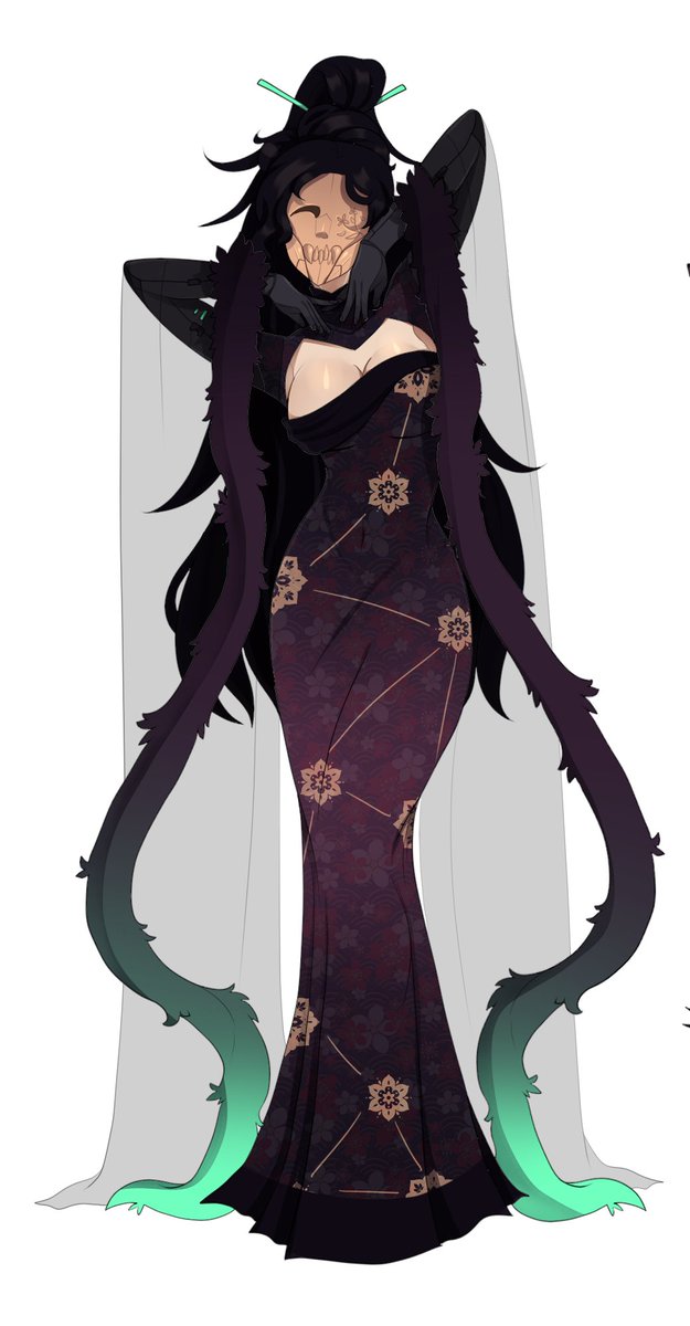 Pleniitude's tweet photo. First attack for AF this year finished! Doubles up as a character design attack too :> 
#artfight #artfight2023 https://t.co/mssMUTXxZD
