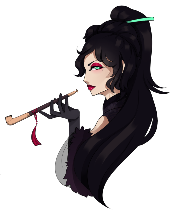 Pleniitude's tweet photo. First attack for AF this year finished! Doubles up as a character design attack too :> 
#artfight #artfight2023 https://t.co/mssMUTXxZD