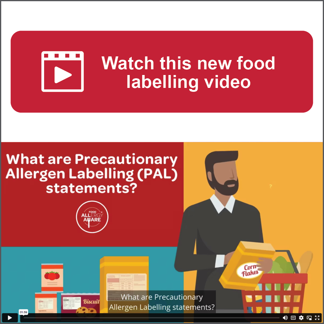 Did you know that Precautionary Allergen Labelling (PAL) statements are used on 65% of food products in Australia? This NEW video explains what PAL statements are. 

Watch video: ow.ly/t0Vm50P2bv8

#FoodLabels #FoodSafety #FoodAllergies #AllergyAwareness