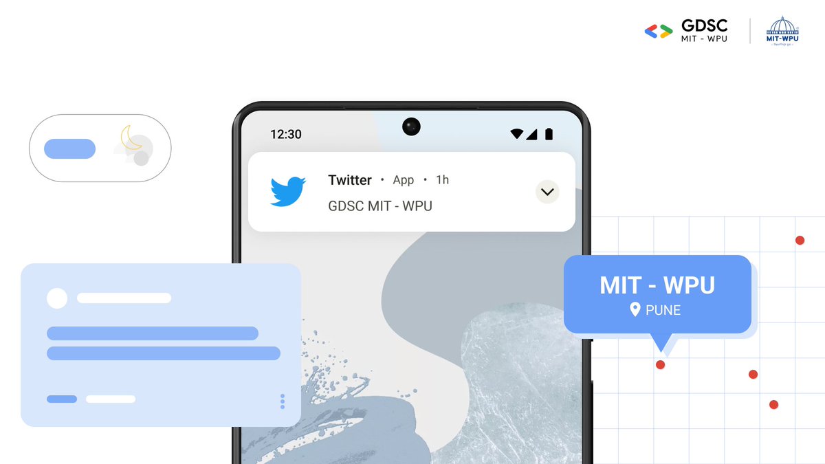 gdgmitwpu's tweet photo. Good morning folks,
Our page is gearing up to bring you the latest updates, trends, and breakthroughs in the tech world. Stay tuned for mind-blowing innovation and fun!!
#tweetTech #gdscontwitter
#twitterForGeeks #techminds #techTweleb #techtales #Codebusters #googlegang https://t.co/nD9gK6OPh0