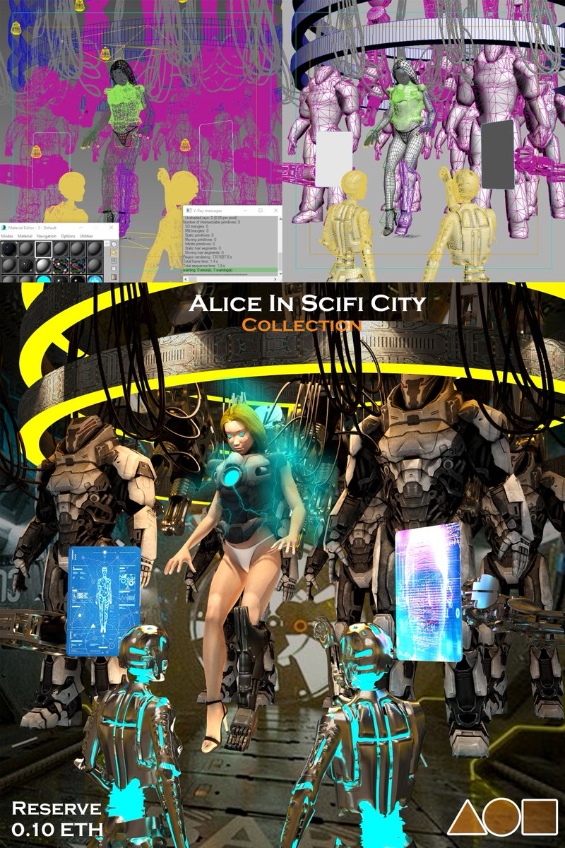 Alice In Scifi City (@furart4) on Twitter photo New Drop !!!  
Collection : Alice In Scifi City
Than to be Alice !!!
👉foundation.app/@AsignPark/asi…
<a href="/foundation/">Foundation 🌐</a>
#NFTTHAILAND #NFTthai #NFTthaiartist #NFTCommunity #NFTartist #nftcollector #foundationNFT #foundation📷 #foundationcollector New Drop !!!  
Collection : Alice In Scifi City
Than to be Alice !!!
👉foundation.app/@AsignPark/asi…
<a href="/foundation/">Foundation 🌐</a>
#NFTTHAILAND #NFTthai #NFTthaiartist #NFTCommunity #NFTartist #nftcollector #foundationNFT #foundation📷 #foundationcollector