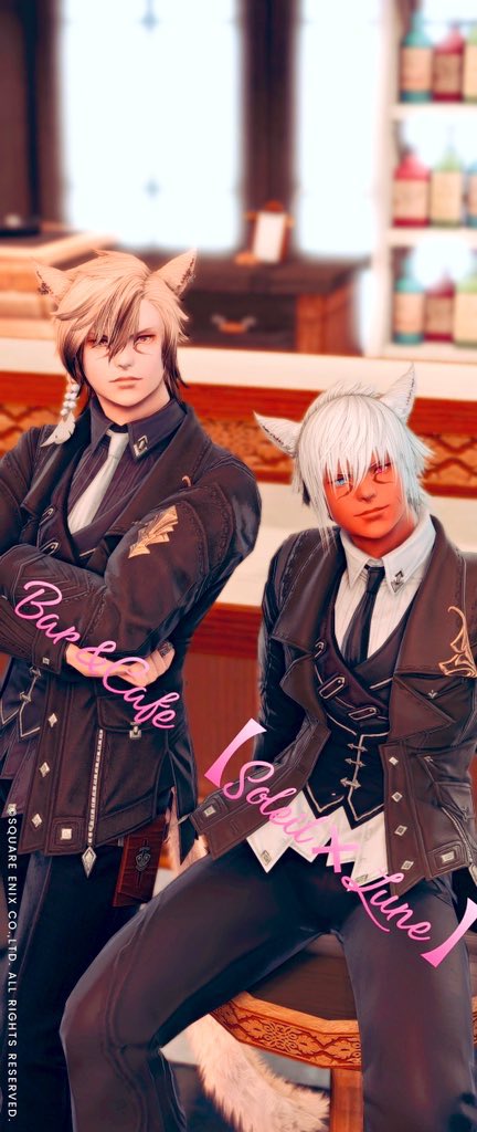 FF14_Argent's tweet photo. 本店 Bar&amp;Cafe【Soleil×Lune】
ManaDC/Hades鯖/Mist20-4 

2号店 Cafe【Soleil×Lune】
ElementalDC/Gungnir/Mist14-40/B1F

基本はマナ本店で毎週土曜日21:30~23:30営業✨️
2号店は不定期営業になります(*´﹃｀*)
 #Soleil_Lune https://t.co/Xwcp7BtdCF