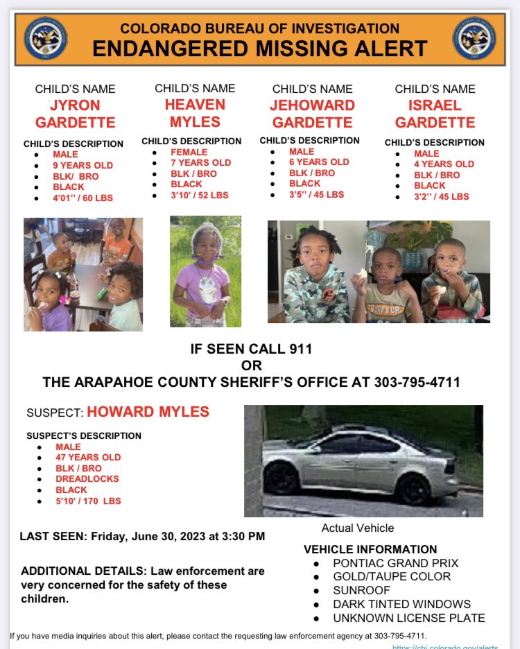 Please share this missing endangered alert and if you see them please call 9-1-1.