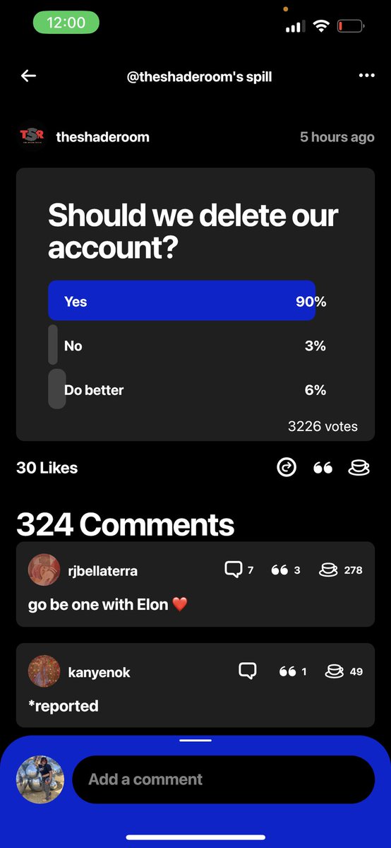 OrganicBrwnHny's tweet image. Dear #Shaderoom, we the people said