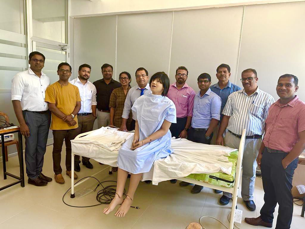 vlokeesan's tweet photo. Simulation &amp; training workshop #SimMan3G #NursingAnne #Laerdal #fhcs https://t.co/xiGV7YPil1