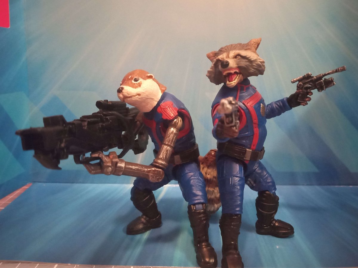 Dwight_Draws's tweet photo. Just more photos I took of my custom made #Marvel's #Lylla figure I created using parts from other figures I had. Hope you all like her as much as I do! 💖💖💖 #GuardiansOfTheGalaxyVol3 #LyllaOtter https://t.co/k1UhN91Or7