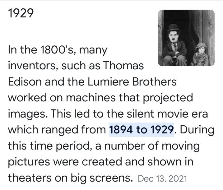 Even though the silent film years ended in 1929 and the talkies began that same year many films were either damaged or destroyed. By fire, etc. Hopefully these films are recovered and restored. To be seen and enjoyed. 
#SilentSundayNights #TCMParty @tcm Tracy