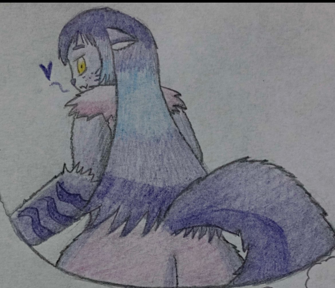 Heyo! I would like for people to make my o/c in their style ^^ ya don’t have to if ya don’t want too :D their name is soul 

they are genderless and like to change between them (so draw them as make or female)

And cannon height is 9’4” have fun ^^