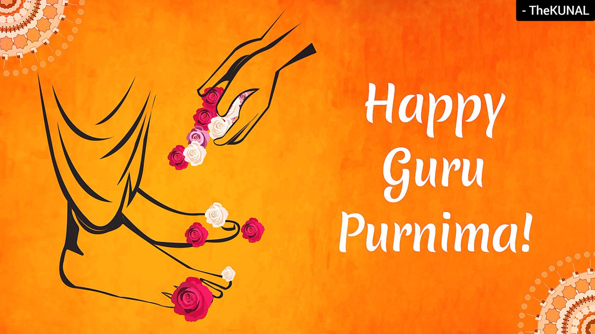 TheKUNAL05's tweet photo. “Once you become a Student, the whole Universe becomes your Guru.”  - The KUNAL

Shubh Guru Purnima to everyone ✨

#गुरू_पूर्णिमा https://t.co/vMBnA1UDBQ