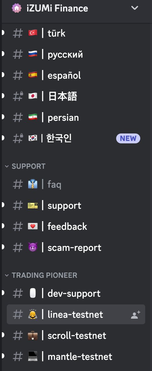 izumi_Finance's tweet image. ⛲️We're giving away Linea test ETH!!

💥#iZiSwap is launching soon on @LineaBuild and we know you definitely need more GETH to enjoy the battle testings during the DeFi week of #LineaVoyage. 

All you have to do is👇 

1️⃣Follow @izumi_Finance 
2️⃣Join our Discord…