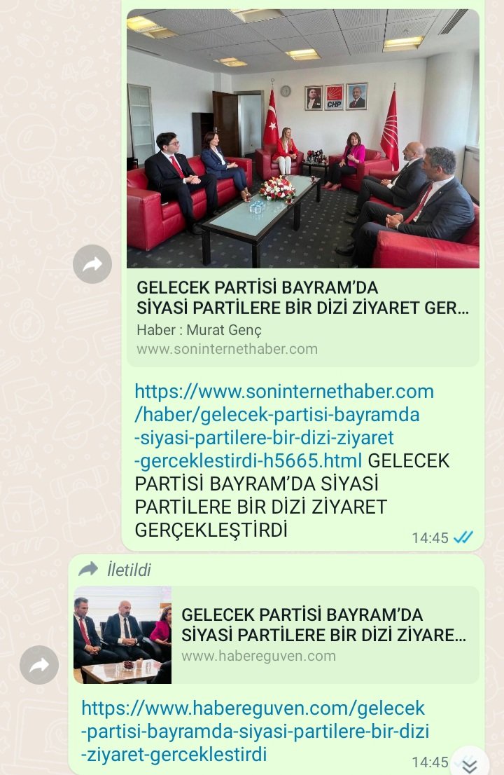 Bayramlarımız kıymetlidir her günümüz bayram tadında güzelliğinde olsun TÜRKİYE....<a href="/GelecekPartiTR/">Gelecek Partisi</a> <a href="/Ahmet_Davutoglu/">Ahmet Davutoğlu</a> <a href="/HasanSeymen10/">Hasan Seymen</a>  <a href="/MeryemTurktekin/">Meryem Türktekin</a>