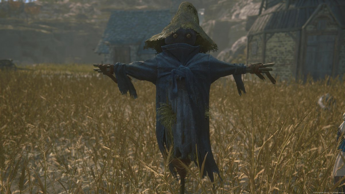 metallic420's tweet photo. #PS5Share, #FINALFANTASYXVI #PSshare #PSblog Black Mage Scarecrow 😍 https://t.co/gdCi2zZV8r