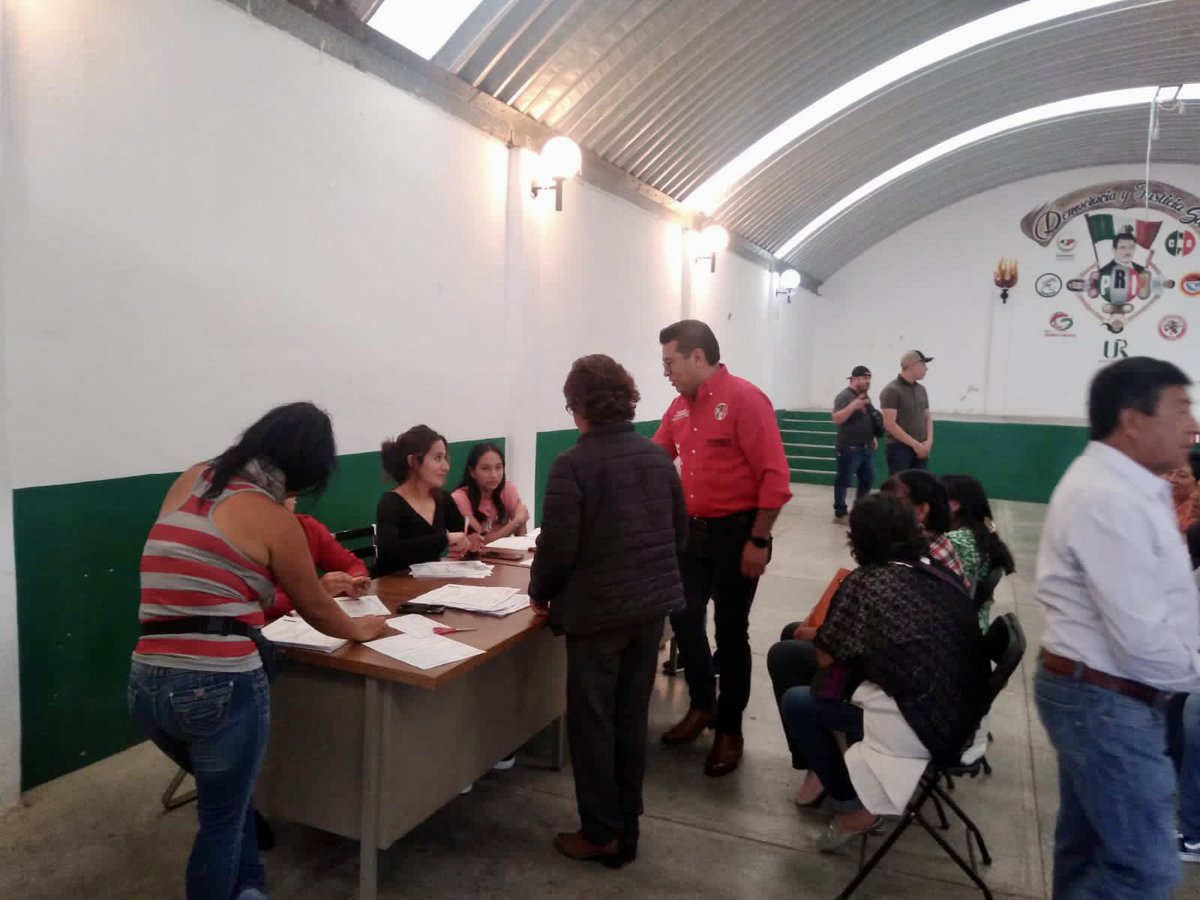DelfinaPozosV's tweet photo. #SeBuscanRevolucionarios 🇲🇽🙌🏻

Encabezados por el presidente @NestorCamarillo, realizamos la Jornada de Afiliación 2023 con la militancia de mi municipio, Libres💪🏻. 

✅ ¡Seguimos siendo partido más grande de México con @alitomorenoc  y @caroviggiano! #UnidosPodemosTodo https://t.co/qp8UAkb4ap