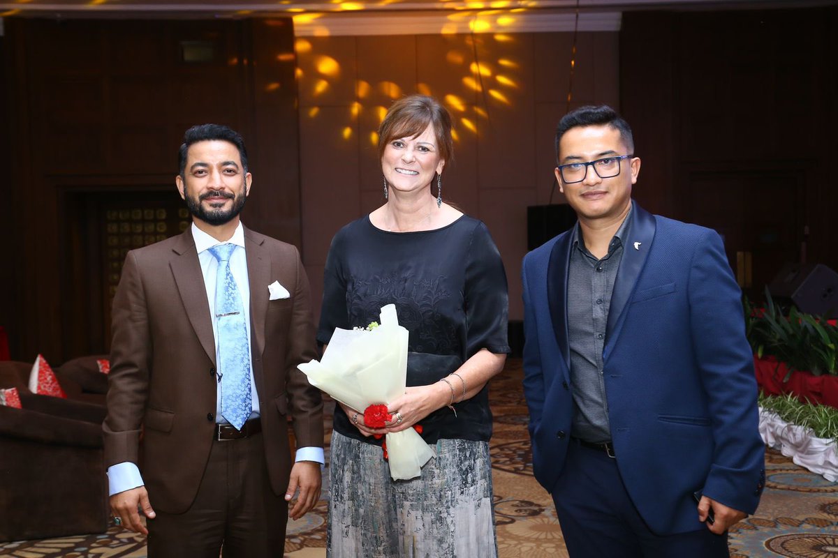AusAmbNP's tweet photo. Congratulations @IdpNepal @idpieltsnepal and your fantastic IELTS partners for all that you do to support Nepali students taking up study opportunities in 🇦🇺. I was delighted to join your awards night, recognising the great contribution of IELTS consultancies. https://t.co/JPCl1B0Mpz