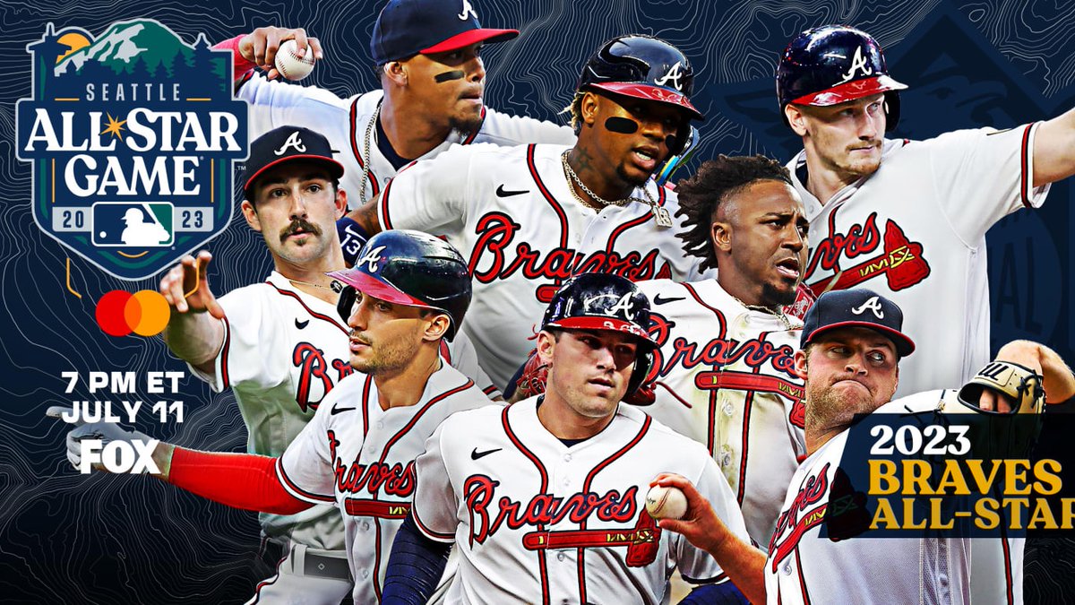 The Atlanta Braves will be bringing 8 players to the All-Star game, the most in a single season in franchise history. 🔥