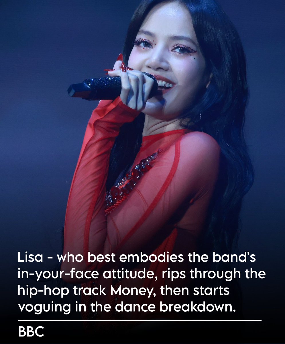 lilioflu's tweet photo. Đài BBC - Đài thông tấn lâu đời có trụ sở tại Anh viết về #LISA

"Lisa - người thể hiện tinh thần tốt nhất của một ban nhạc, oanh toạc với ca khúc hip-hop Money, sau đó bắt đầu phần nhảy vouging trong dance break."

ACE LISA AT HYDE PARK
#LalisaLiveAtBST2023 https://t.co/cjMUYJ80U7