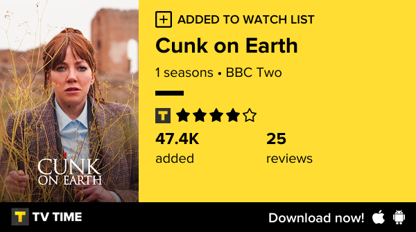 I've just started following Cunk on Earth tvtime.com/r/2SnhS #tvtime