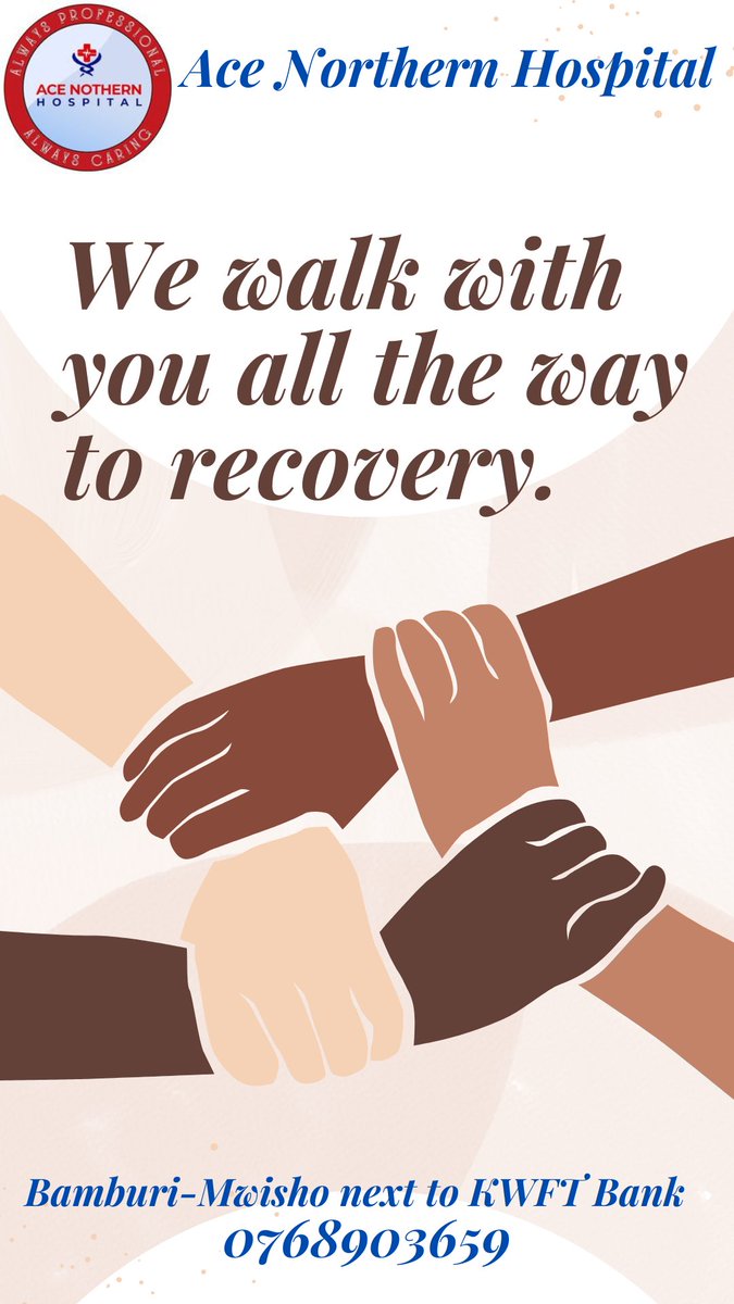 acenorthernh's tweet photo. Make a decision today and start your treatments with Ace Northern Hospital. We have personalized treatment options that meet your needs.
#chooseacenorthernhospital
#Alwaysprofessional
#Alwayscaring https://t.co/nwG80vtciu