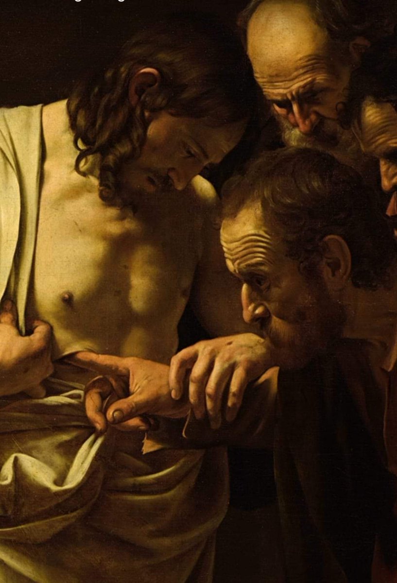 Ce matin, prie :
Seigneur Jésus, comme celle de Thomas 
Ma petite foi est dans le coma.
Viens, en ce jour, sur ma route, 
La ressusciter en dissipant mes doutes 
Compte-moi parmi les hommes qui, sans voir, 
Croient et écrivent une nouvelle page d'histoire
