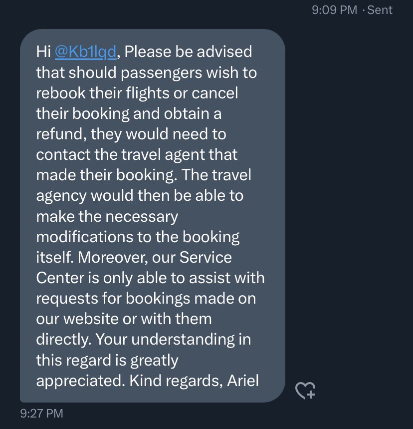 kb1lqd's tweet photo. @FlySWISS @CapitalOne @Condor @FlySWISS and @CapitalOne  this is unacceptable business practice. Who is my travel agency? I purchased these tickets through capital one rewards and every single company involved says they are not able to help. Who do I contact? https://t.co/LFWcfHfSXT