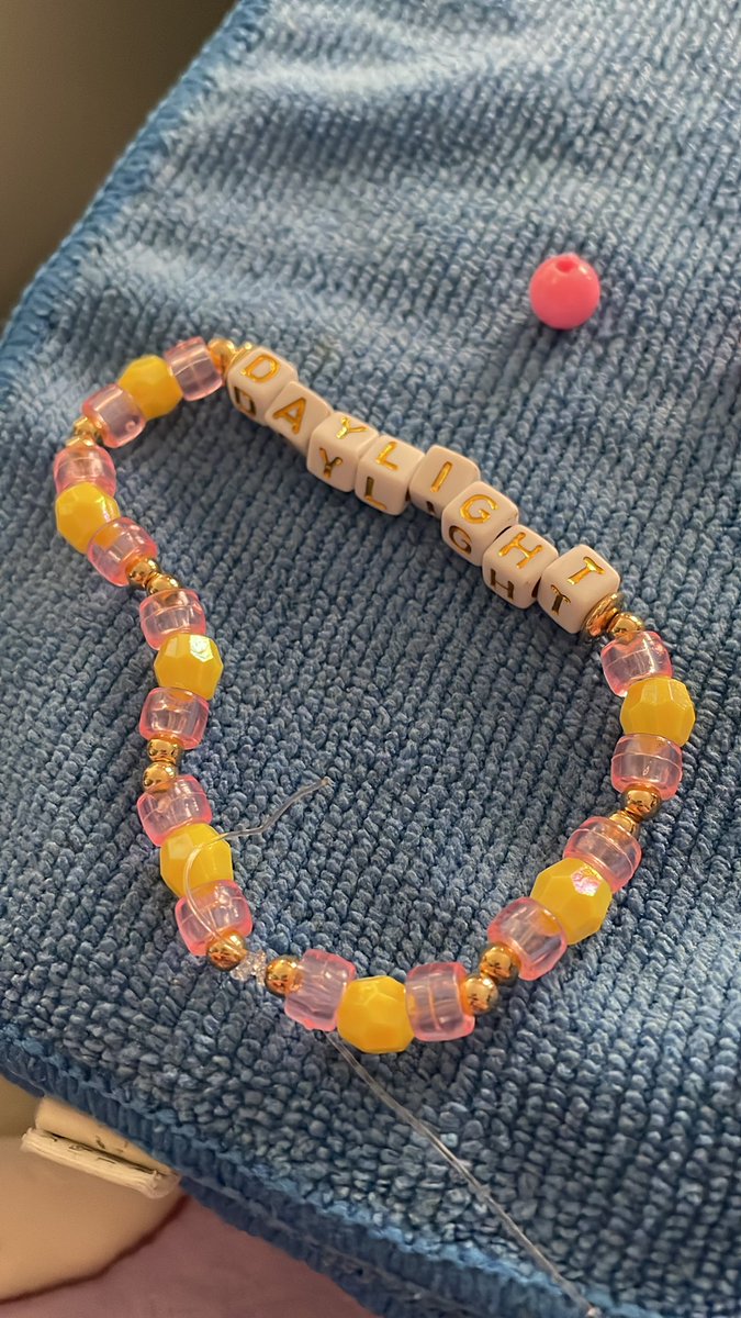 highinfidvlity's tweet photo. LOOK AT THE BRACELETS I HAVE MADE https://t.co/oyoEuj4azR
