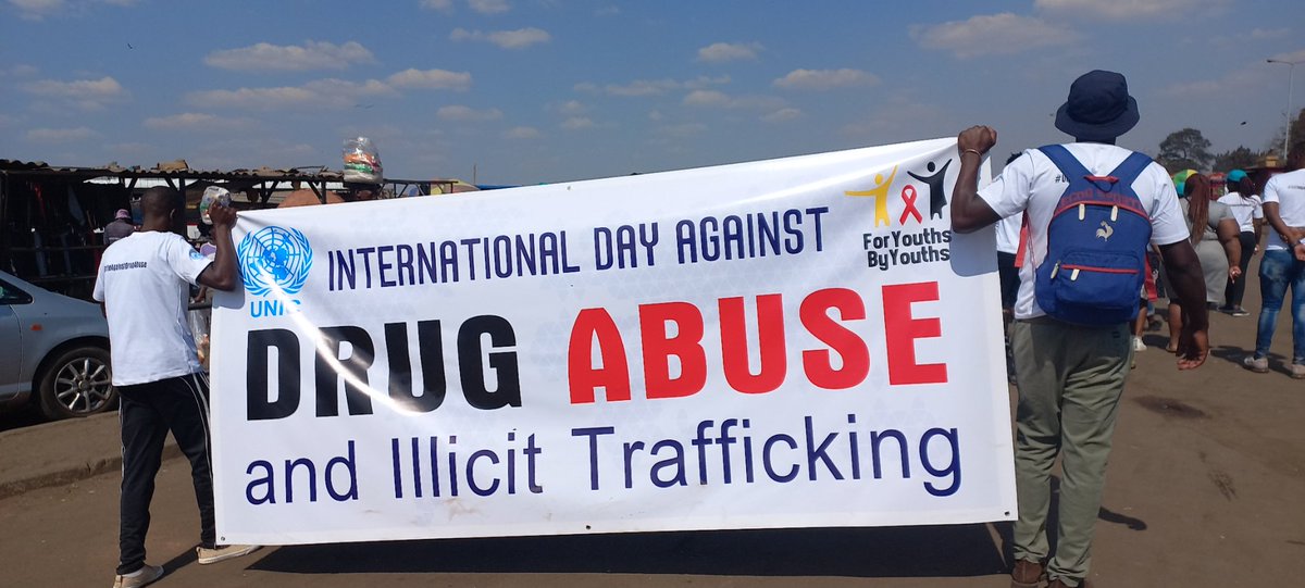 #DYK: women come from families with substance use problems & have a substance-using partner. And may have children and be responsible for their care. On the 30th of June 2023 we partnered with @FYBY09 & other partners in IDADAIT in Hre Zw #IDADAIT #WomenAgainstDrugAbuse