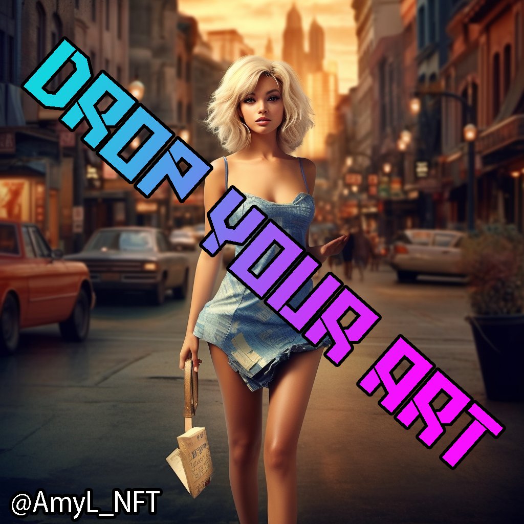 AmyL_NFT's tweet photo. Drop your NFT day.3
Follow Me and 🔔 to put "your Drop Your NFT" every Day.
RT to be RT

#Drop #NFT #NFTdrop #nftart #NFTCommunity https://t.co/x32JR4Il1j