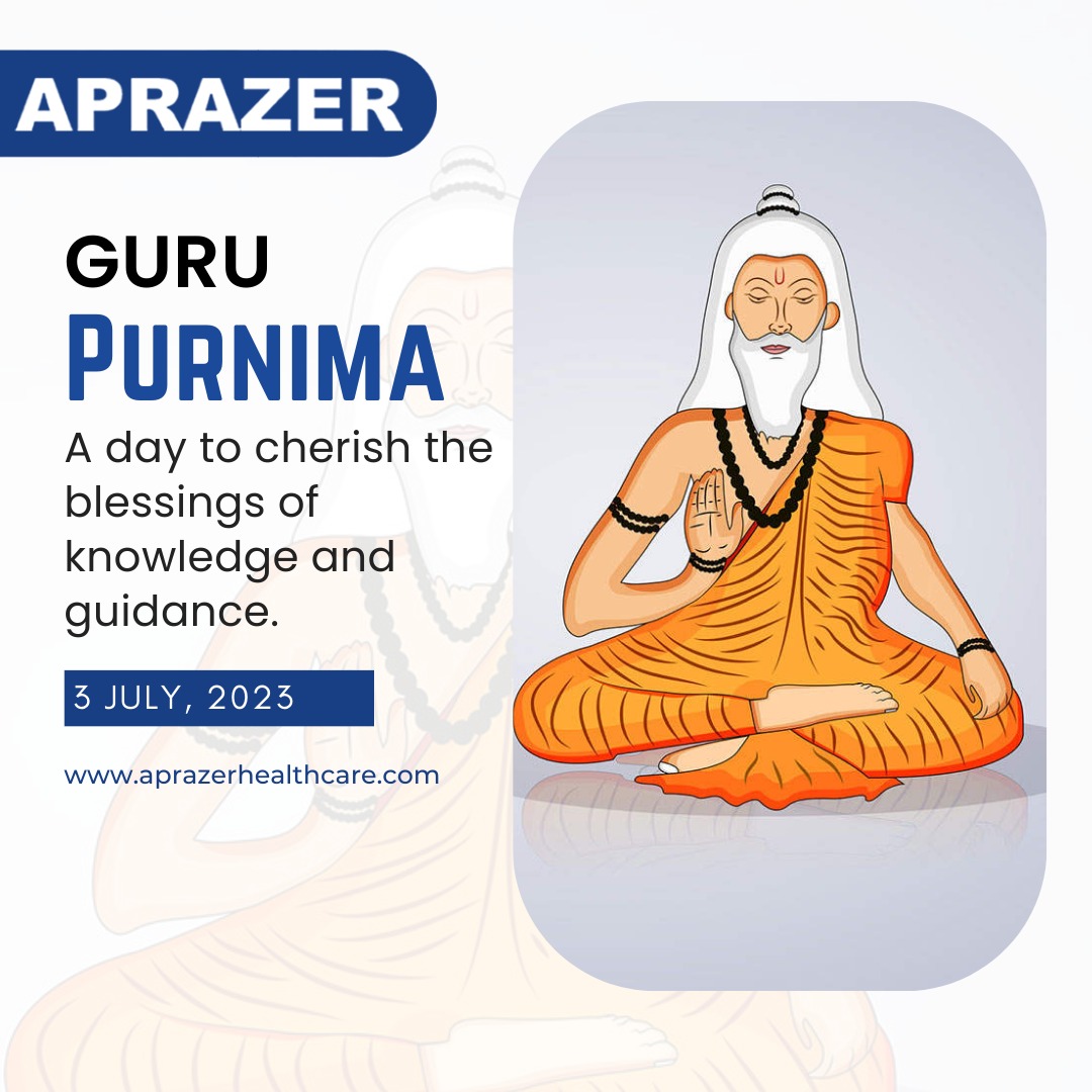 AprazerHealthc1's tweet photo. A day to cherish the blessings of knowledge and guidance, Happy Guru Purnima Day

#aprazercare #aprazerhealthcare #health #GuruPurnima #guru #guidance #GuruPurnimaDay #HappyGuruPurnima https://t.co/zPQotvjL8L