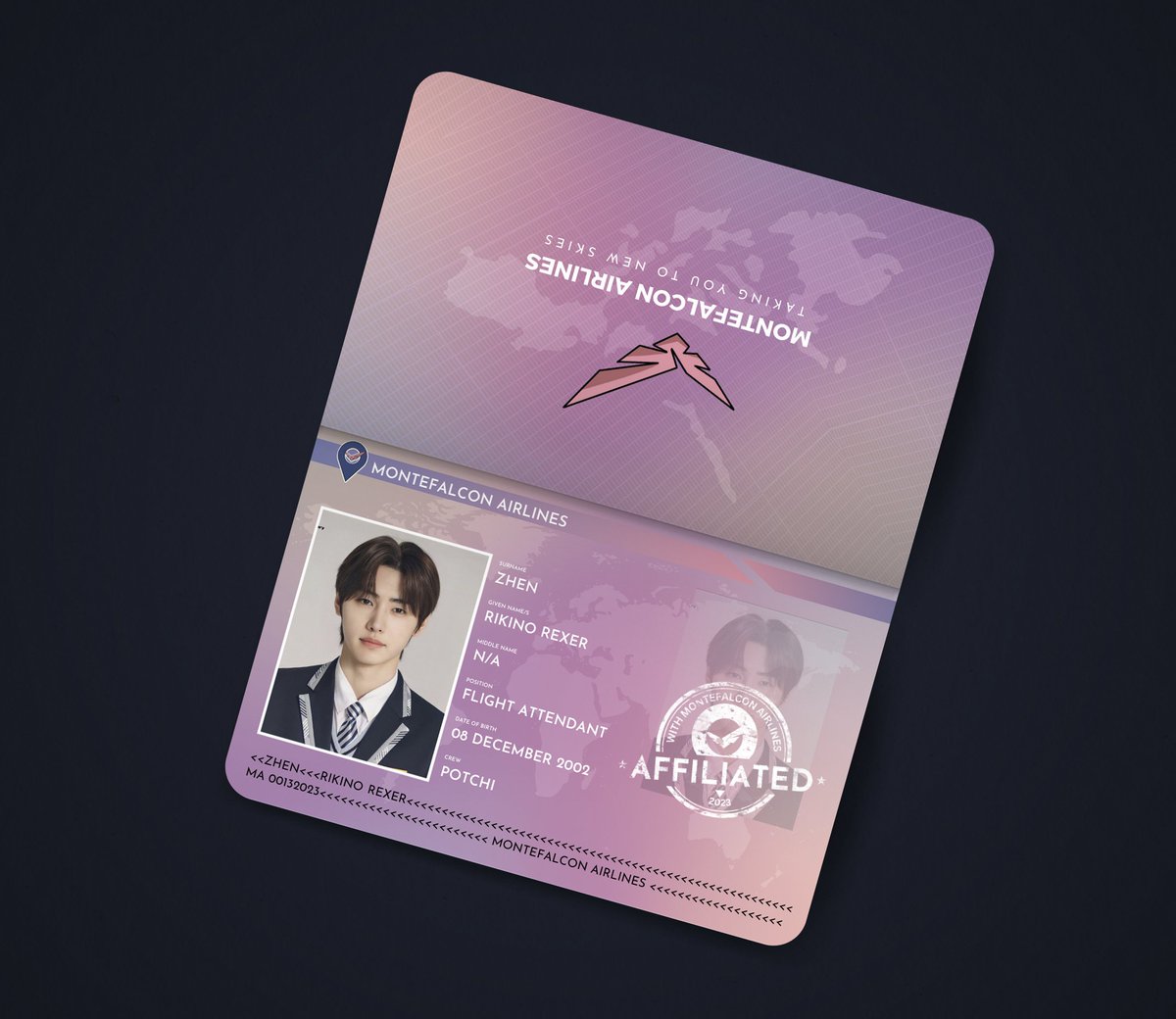 ᅠ
ᅠ
     
ᅠ       
       
͏͏͏͏ I, Rikino Rexer Zhen, will be taking you to new skies on board with Montefalcon Airlines! 

#MontefalconAirlines #TakingYouToNewSkies
#MonteBaby #MontePotchiCrew ͏͏ ͏͏͏͏ ͏͏ ͏͏͏͏ ͏͏ 

ᅠ          
ᅠ              
              
ᅠ